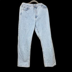 Forever 21 mid waisted wide leg jeans